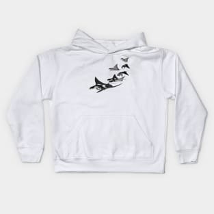 6 Manta school Kids Hoodie